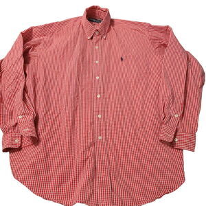 Ralph Lauren Blake Mens Button Up Multicolor Size Large Cotton Long Sleeve Logo